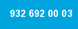 932 692 00 03